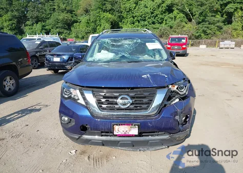 2019 Nissan Pathfinder Platinum z USA, uszkodzony, nr VIN 5N1DR2MM9KC624845